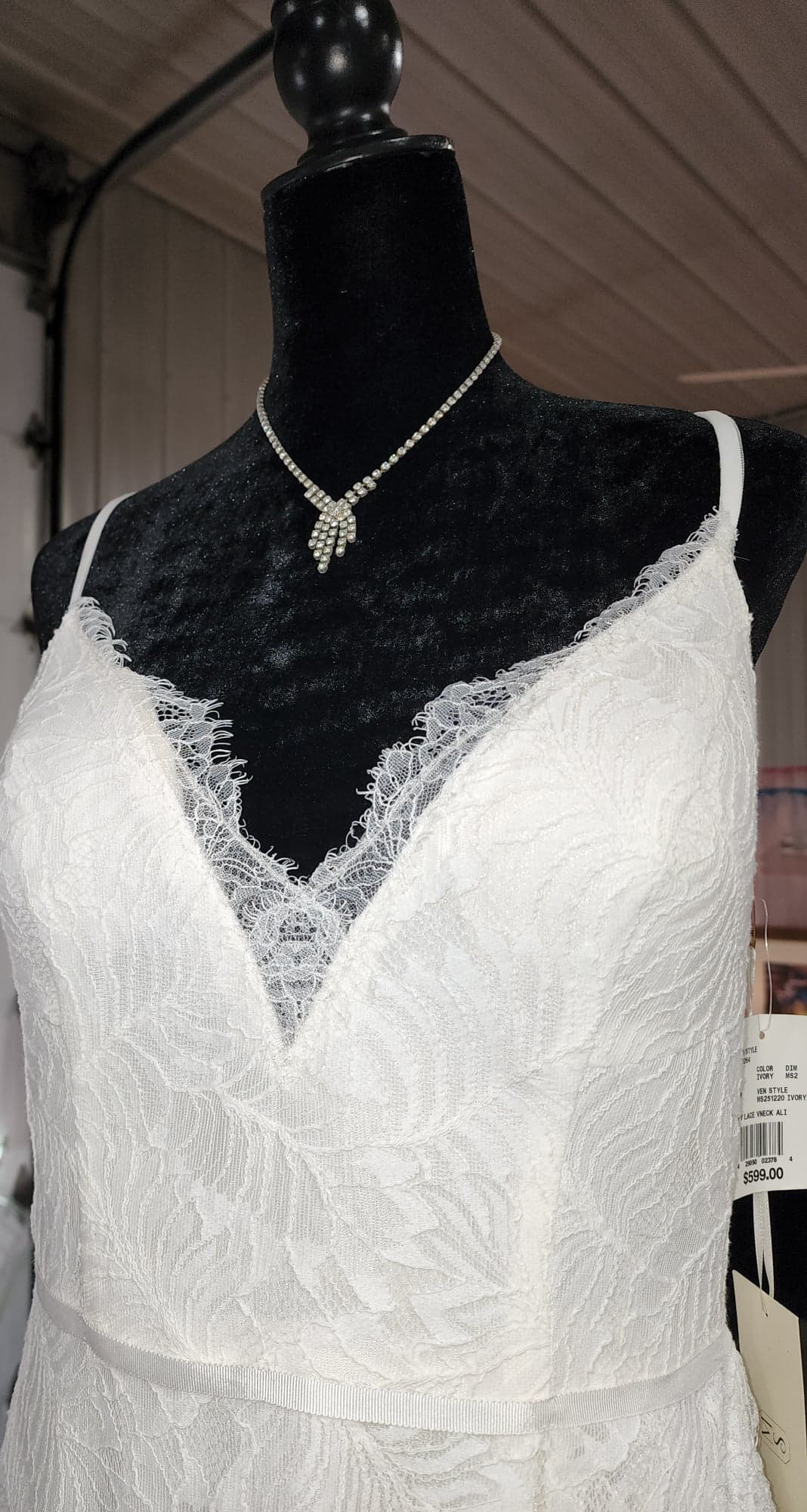WEDDING GOWN - IVORY & LACE