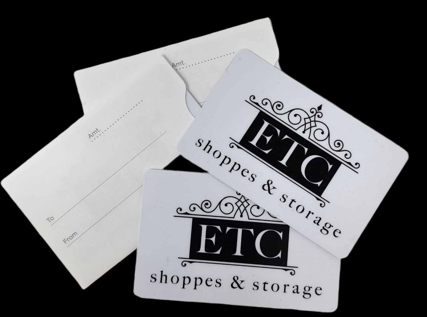 ETC shoppes & storage GIFT CARDS